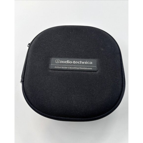 Audio Technica Active Noise Cancelling Headphones w/ Zip Storage Case ATH-ANC7b - Picture 2 of 13